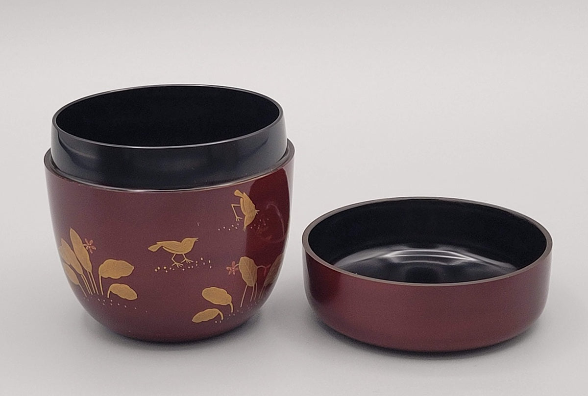 Matcha natsume Hagi 萩 et Hibari 雲雀 Nakamura Sōetsu