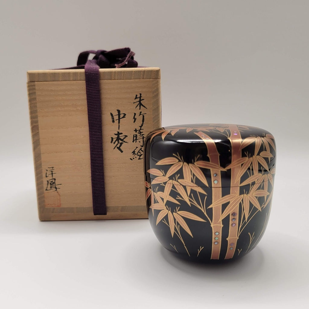 Natsume Shuchiku maki-e 朱竹蒔絵 Yōhō