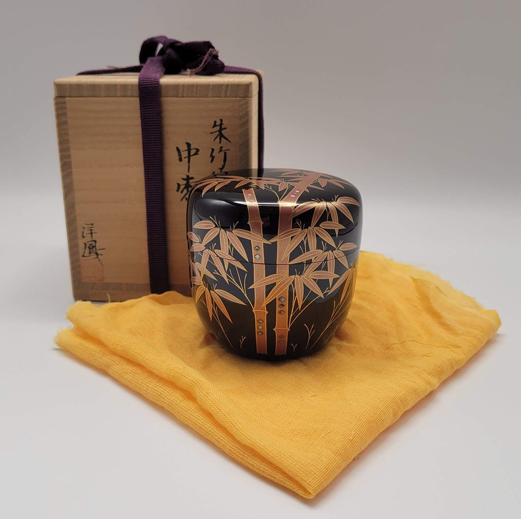 Natsume Shuchiku maki-e 朱竹蒔絵 Yōhō