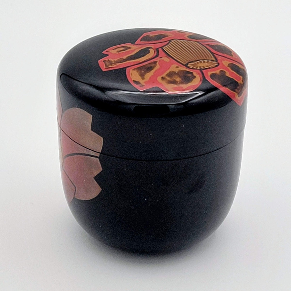 Camélia usucha natsume 椿紋薄茶器 Oshita Kosen