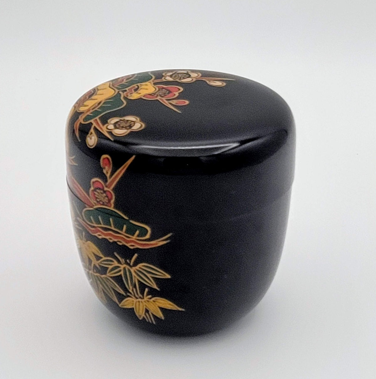 Matcha natsume avec motif Shochikubai 松竹梅 Sakata Minetosh