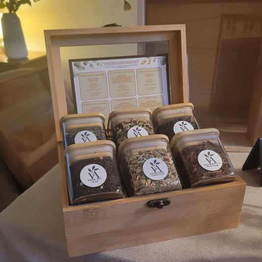 Luxe Theedoos – 6 soorten losse thee