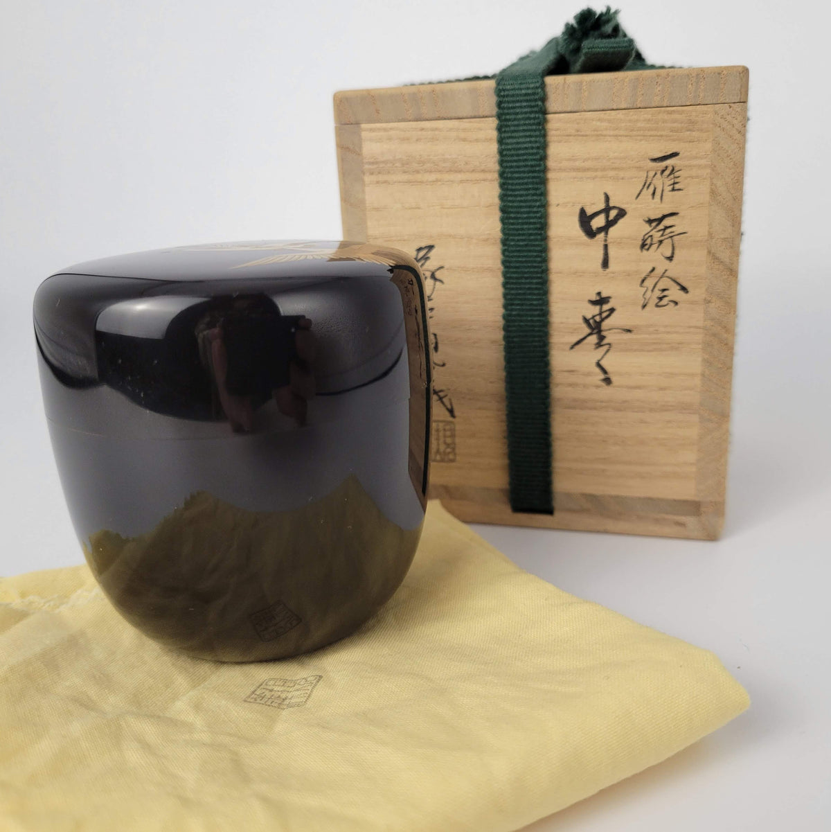 Natsume Maki-e japonais - Oies en automne – Tsukamoto Noriyoshi 塚本規義