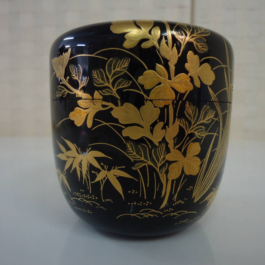 Natsume maki-e pin ancien 老松 Saijō Issai