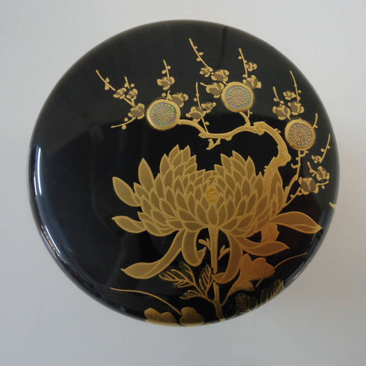 Natsume maki-e pin ancien 老松 Saijō Issai