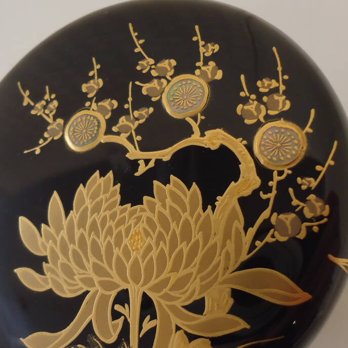 Natsume maki-e pin ancien 老松 Saijō Issai